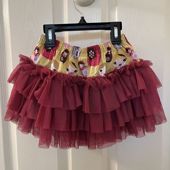 Matilda Jane Character Counts Heart Soul Sylvia Russian Doll Tutu Skirt Size 2 - Picture 11 of 11